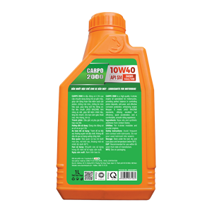 Aceite de motor NPOIL CARPO 2000 10W40 0,8L 1L Aceite base y aditivos premium para refrigeración y lubricación de motocicletas - Product Image 2