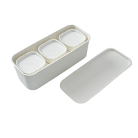 Cajas de embalaje de pulpa de caña de azúcar a presión húmeda, respetuosas con el medio ambiente, materiales reciclados de alta gama, impresión en relieve para bebidas de té, grado alimenticio