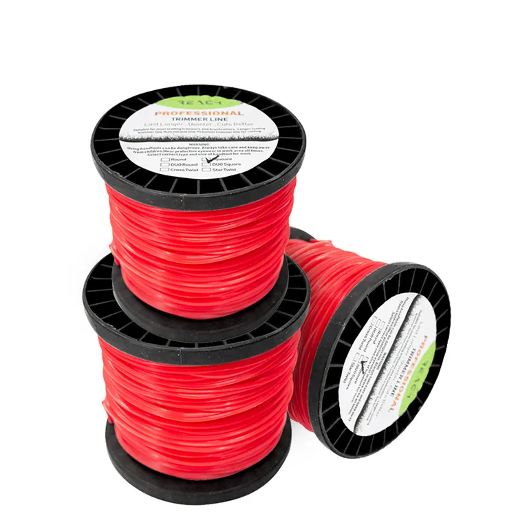 Grass Trimmer Line Nylon Cord Wire String para Grass Trimming Rope Line Grass Cutting e Trimming