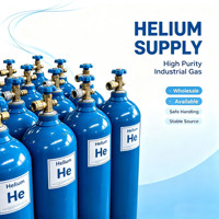 Hélium liquide et gaz d'hélium en cylindre pour usage industriel