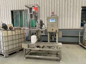 10L18L25L double buse semi-automatique <span class=keywords><strong>jerrycan</strong></span> seau huile chimique liquide résine acrylique H2O2 remplisseur de machine de remplissage - Product Image 2