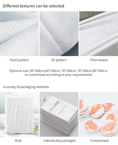 Asciugamano da Bagno Monouso in Tessuto Non Tessuto ad Asciugatura Rapida e Super Assorbente per Hotel e Spiaggia, Design Compresso - Product Image 4