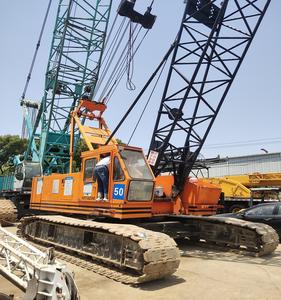 מנופי היטאצ'י משומשים 50 טון בעלי ביצועים גבוהים עם כוח רב <span class=keywords><strong>50T</strong></span> נמכרים היטב בערב הסעודית - Product Image 1