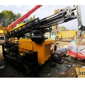 Steel track 180m Easy to operate and high quality second-hand borehole water well drilling rig water well drilling machine