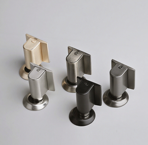 Nouveau type d'aspiration de <span class=keywords><strong>porte</strong></span> <span class=keywords><strong>sans</strong></span> perçage, forte aspiration magnétique au sol pour chambre à coucher, butée de <span class=keywords><strong>porte</strong></span> coupe-vent pour salle de bain - Product Image 2