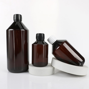 Customized Brown Light-protective Hydrosol <b>Bottle</b> Pharmaceutical Packaging PET Plastic <b>Bottle</b> For Health Products With Screw Cap - Product Image 5