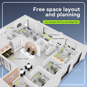 Phật sơn kích thước lớn ghế nha khoa ghế đơn vị chất lượng cao giá điện ghế nha khoa - Product Image 2