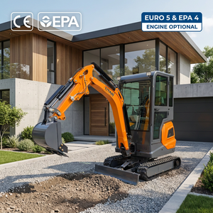Mini-excavatrice compacte TITAN 1.8T certifiée EPA 4 Euro 5 avec châssis télescopique <span class=keywords><strong>800</strong></span>-950 mm - Idéale pour les espaces étroits - Product Image 1