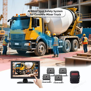 Système de sécurité d'angle mort par IA pour camion malaxeur à béton - 360 °   Détection de collision, aide au recul de <span class=keywords><strong>voiture</strong></span> - Product Image 1