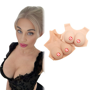 Prothèse mammaire en silicone sexy, faux seins réalistes pour travestis, sissy, transgenres, transvestites - Product Image 1