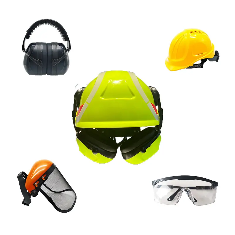 Wholesale Price Ppe Safety Equipment Windproof Impact Resistant Polycarbon Eye Safety Glass Safety Helmet