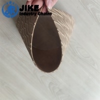 Panneaux de rouleau de bois MDF 3D à lattes flexibles décoratives intérieures