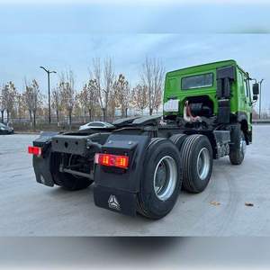 Venta Directa de Fábrica en China, Camión Tractor Usado en Oferta, HOWO 6x4 de 10 Ruedas y 371HP, Cabeza Tractora de Segunda Mano - Product Image 1