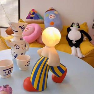 Modern Table Lamp Resin LED <b>Night</b> <b>Light</b> Eye Caring Desk Ornament Living Room Decorative Item - Product Image 1