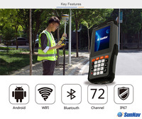 Contrôleur GPS RTK P9III Instrument de levé géologique Collecteur de données portable Collecteur de données Android