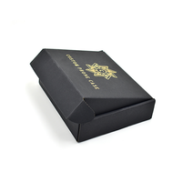 Boîtes en carton ondulé avec logo personnalisé Emballage d'expédition en carton noir robuste Boîte en papier d'expédition personnalisée pour le transport de produits