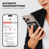 Enregistreur vocal AI Recorder Pro A1 ultra-clair 32G/64G avec traduction 81 langues et double microphone anti-bruit