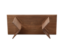 Massivholz Rosenholz Esstisch Mit 4 Stehenden Schmetterlingsbeinen Langer Tisch Einfacher Moderner Holz-Esstisch