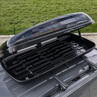 Boîte à bagages de toit de voiture ABS de style sportif Boîte de transport de stockage Boîte de toit étanche pour voitures 480l 750l 550 600l