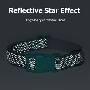 Productos para mascotas <span class=keywords><strong>Collar</strong></span> de nylon reflectante para perros Full Sky Star Night Safety <span class=keywords><strong>Collar</strong></span> para mascotas <span class=keywords><strong>Collar</strong></span> de perro con forro suave - Product Image 3