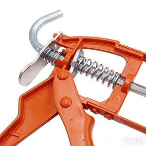 <span class=keywords><strong>Pistola</strong></span> de Calafateo Manual de Alta Resistencia de 9 Pulgadas, <span class=keywords><strong>Pistola</strong></span> de Sellador de <span class=keywords><strong>Silicona</strong></span> de Doble Varilla de 310 ml para Mejoras del Hogar y Construcción - Product Image 5