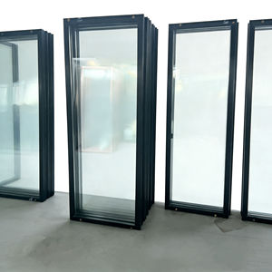 Gabinete de Almacenamiento con Puerta de Vidrio, Grado Comercial, con Marco Antioxidante para la Conservación de Productos Frescos, Bebidas y Lácteos - Product Image 1