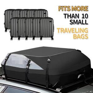 Roof Bag Heat-Sealed <b>Waterproof</b> Upgrade Car Roof Bag <b>Outdoor</b> Rooftop Cargo Carrier Cargo Bag - Product Image 5