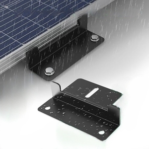 Ensemble de supports en Z pour montage à énergie <span class=keywords><strong>solaire</strong></span> avec écrou et boulon Kits de <span class=keywords><strong>fixation</strong></span> de panneaux solaires en alliage d'aluminium - Product Image 1
