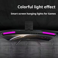 Barra de Luz LED Ajustable para Monitor de Computadora, Moderna, con Protección Ocular, DC ABS, Regulable, USB, 3 Colores, Atenuación Continua, para el Hogar