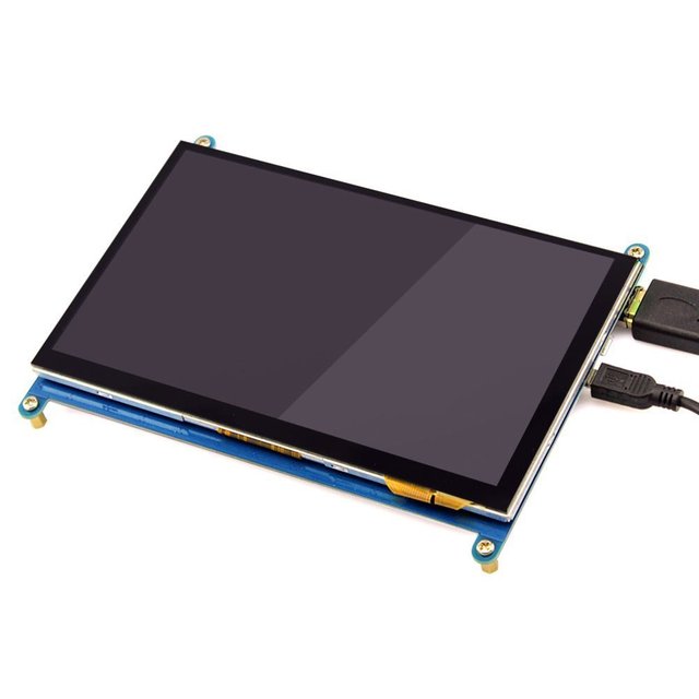 7 Inch Raspberry Pi LCD HDM I Touch Screen LCD Display Raspberry Pi 3B/4B/Pi5