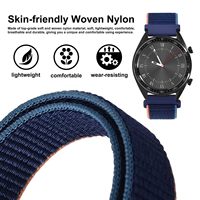 Bracelet de montre en nylon tissé, élastique, réglable, respirant, bracelet de sport à boucle rapide