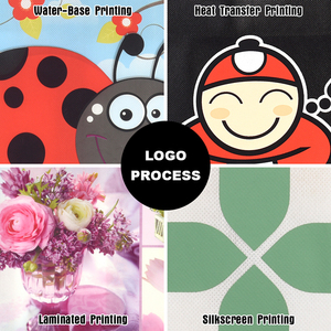 Sacs de courses promotionnels personnalisables en gros avec LOGO, pliables, imprimés laminés, non-tissés, pour vêtements et chaussures - Product Image 4