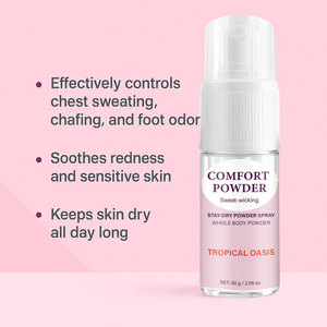 Polvo Corporal en <span class=keywords><strong>Spray</strong></span> Confort, Antitranspirante, Antirozaduras, Control de Grasa, Calmante para Piel Seca, Control de Olor en Axilas y Muslos - Product Image 5