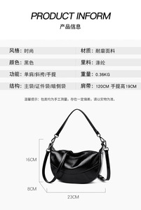 Fashion New Designer Crossbody Bags High Quality PU Leather Shoulder Messenger Bag Casual <b>Totes</b> Luxury Women Handbags and Purses - Product Image 2