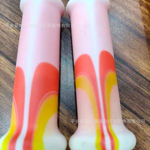 Poignées de guidon de vélo 22,2 mm en TPR souple antidérapantes, accessoires pour vélos d'enfants - Product Image 3