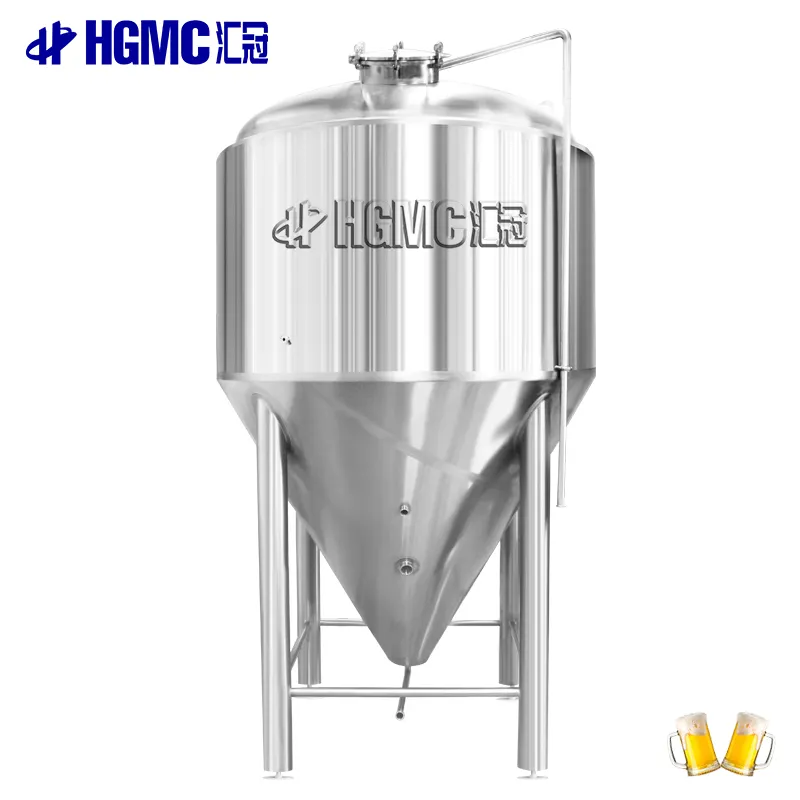 5000lステンレス鋼発酵タンクコニカル5000lビール発酵槽装置ワイン発酵タンク