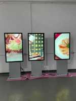 Affichage numérique sur pied IP66 3000 nits de luminosité, utilisation en extérieur, écran LCD, totems, kiosques, écran publicitaire extérieur