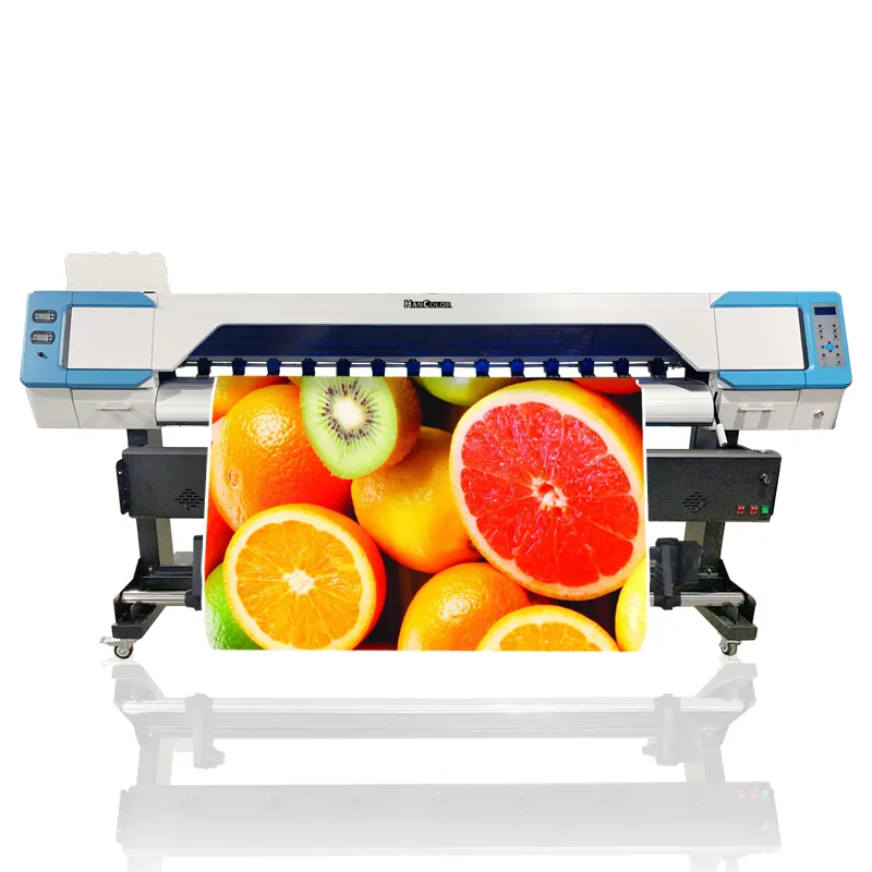 Nieuwste Model 1.6M/1.8M/3.2M Groot Formaat Eco Solvent Textiel Inkjet Printers