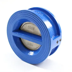 PN16 Double Disc Doul Plate Type Wafer Non Return Check Valve Price