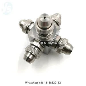 YS Cluster Type Multi Nozzle Air Water Jet Atomizing Nozzle Five Hole Brass Spray Misting Nozzle