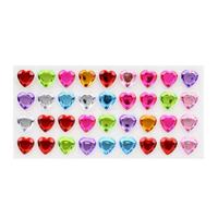 Feuille d'autocollants 3D en PVC à strass autocollants SETTO, finition mate pour coque de téléphone DIY, nail art, scrapbooking, diamants colorés