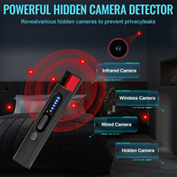 Caméra cachée X13, alarme personnelle, détecteur de caméra espion portable, détecteur de traceur GPS pour les voyages, les hôtels, les voitures, détecteur infrarouge