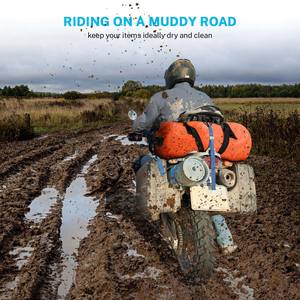 Muestra Gratuita de Bolsa de Cintura Deportiva para Motocicleta 600D/RPET, Hebilla Plegable, Impermeable, Bolsa de Sillín para Motocicleta - Product Image 4