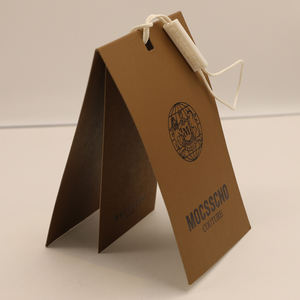 مخصص عالية الجودة حقائب الملابس عالية الجودة الأحذية قائمة الأزياء تصميم الشعار اسم العلامة التجارية الشاشة الحريرية المطبوعة المعاد تدويرها ورقة - Product Image 6