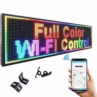 Pantalla LED Pequeña Impermeable para Interiores y Exteriores P10 P8 P6 P5 P4, Programable, RGB, a Todo Color, con Mensajes de Texto en Movimiento