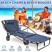 Meilleure vente de chariot pliable en acier et aluminium à quatre roues pour les activités de plein air multi-usages de haut niveau personnalisation OEM