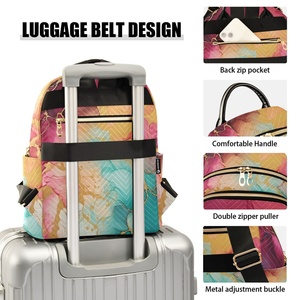 Top Quality Quilted Women's and Men's <b>Backpacks</b> <b>Waterproof</b> Fashion Light Quilted <b>Backpack</b> Customs logo - Product Image 4