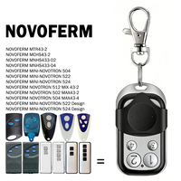 NOVOFERM NOVOTRON 522 524 502 MAX43-2 504 MAX43-4 512 MIX 43-2 MTR43-2 MCHS43-2 02 04 MNHS433 Télécommande de garage