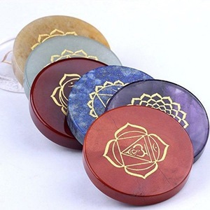 Cristal Agate Chakra Pierre Ensemble En Gros Coloré Énergie Pierre Sept Chakras Pierre Bouddhisme Naturel Feng Shui Décoration de La Maison - Product Image 2