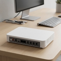 NIUNIU UPS Mini DC Tiga Fasa 10400mAh Baterai Lithium 5V/9V/12V Output 2A Daya Kontinu 12 Jam untuk Router WiFi